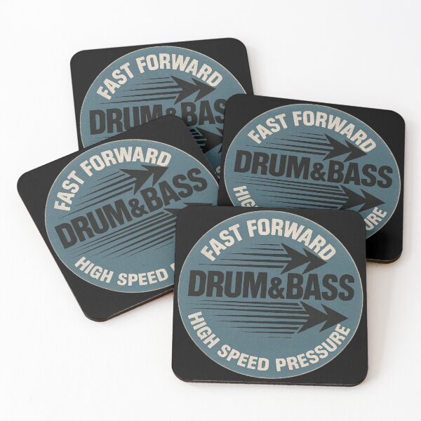 Item preview, Fast Forward Drum & Bass – High Speed Pressure Rave Design designed and sold by |TRSSHOP|.