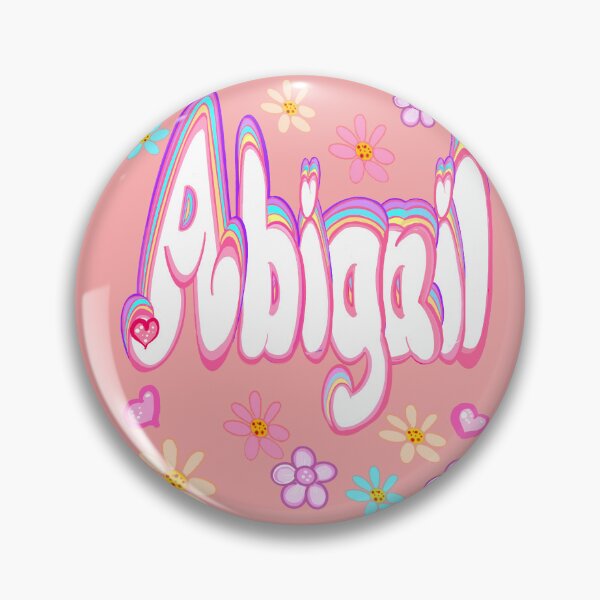 Item preview, Abigail Name  in daisy flowers Top 10 Best Personalized gift for girls and women named Abigail 8 designed and sold by Artonmytee.