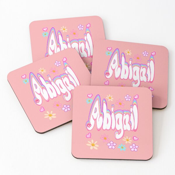 Item preview, Abigail Name  in daisy flowers Top 10 Best Personalized gift for girls and women named Abigail 8 designed and sold by Artonmytee.