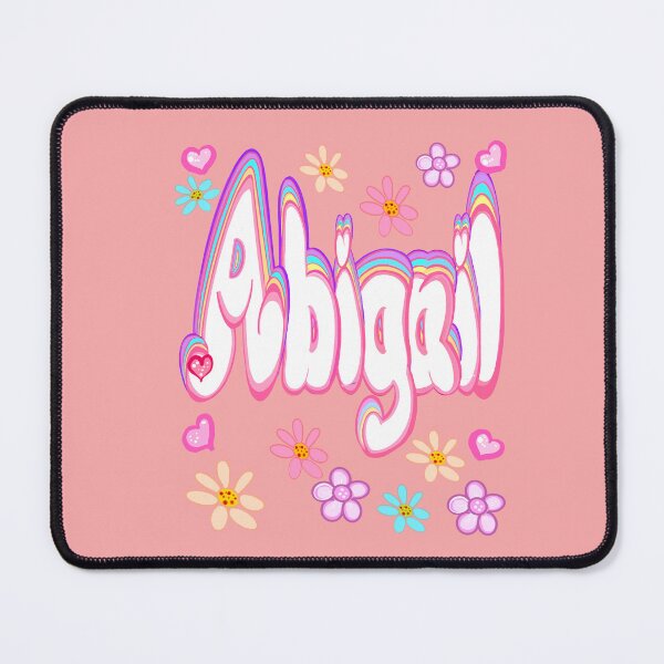 Item preview, Abigail Name in daisy flowers Top 10 Best Personalized gift for girls and women named Abigail 8 designed and sold by Artonmytee.