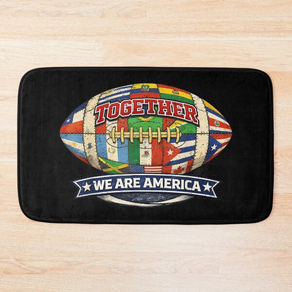 Item preview, Together We Are America Hispanic Heritage Month Latin American Flags Football Soccer designed and sold by Phil Ben.