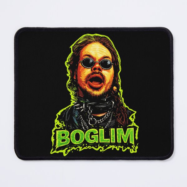 Item preview, Boglim Dark Wizard Portrait – Neon Slime Gothic Meme Art designed and sold by MaxLevelMerch.