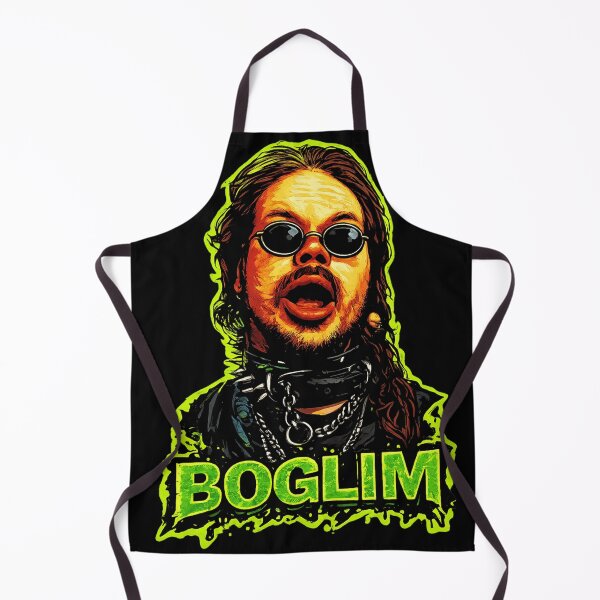 Item preview, Boglim Dark Wizard Portrait – Neon Slime Gothic Meme Art designed and sold by MaxLevelMerch.