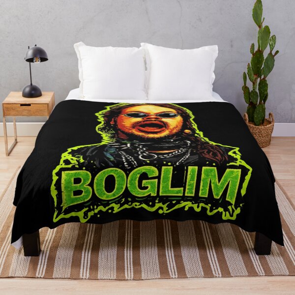 Item preview, Boglim Dark Wizard Portrait – Neon Slime Gothic Meme Art designed and sold by MaxLevelMerch.