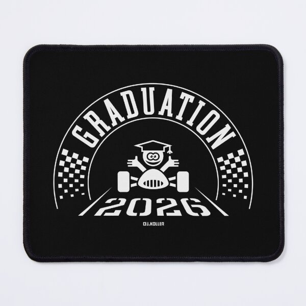 Item preview, Graduation 2026 - School Is Out - Finish Line - White designed and sold by MrFaulbaum.
