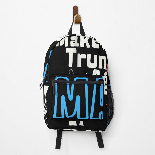 Item preview, MATA Make America Trumpless Again Blue Peace Sign Anti Trump Political Graphic designed and sold by Phil Ben.