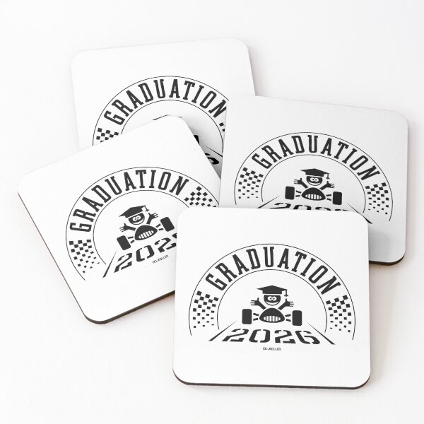 Item preview, Graduation 2026 - School Is Out - Finish Line - Black designed and sold by MrFaulbaum.