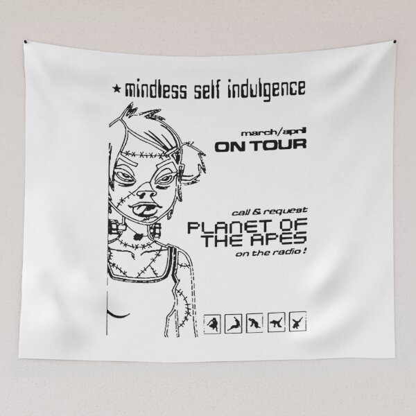 Item preview, Mindless Self Indulgence Merch March April Call Requent Planet Of The Apes On The Apes designed and sold by httpshahan.
