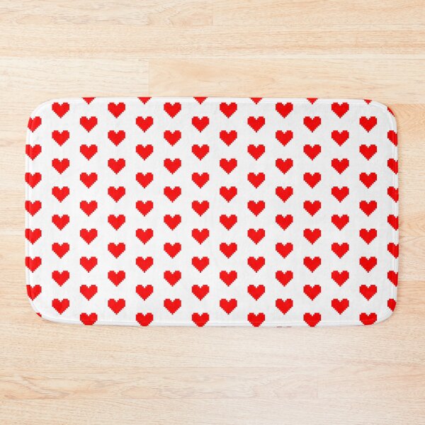 Item preview, red pixel heart designed and sold by sweetb3rry.
