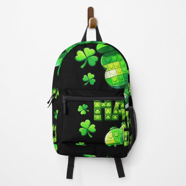 Item preview, Happy St Pat Brick Day Dabbing Shamrock Green Toy Blocks St Patricks Day designed and sold by Phil Ben.