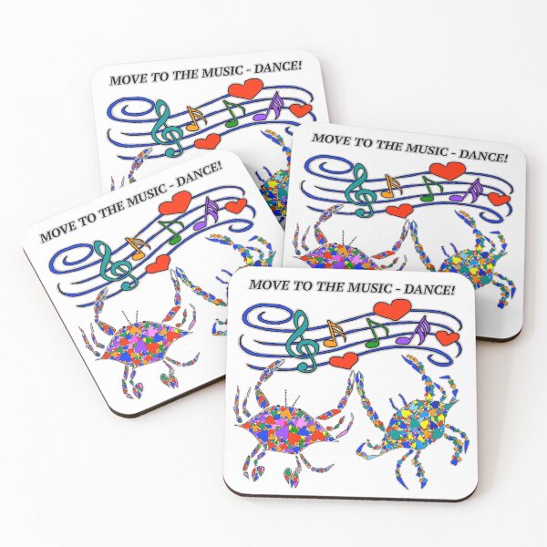 Item preview, Dance and Music, Move to the Music, Blue Crabs designed and sold by Colleen Macomber.