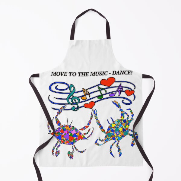 Item preview, Dance and Music, Move to the Music, Blue Crabs designed and sold by Colleen Macomber.