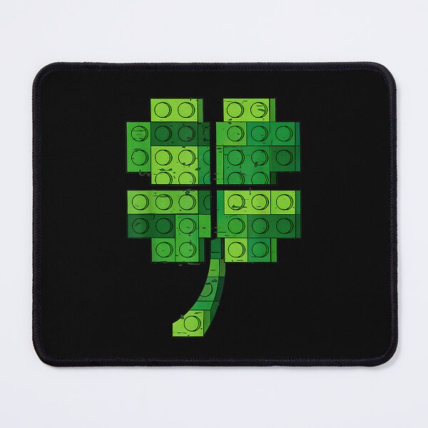 Item preview, Green Toy Building Blocks Shamrock Clover St Patricks Day Lucky Irish Design designed and sold by JolinChinn.