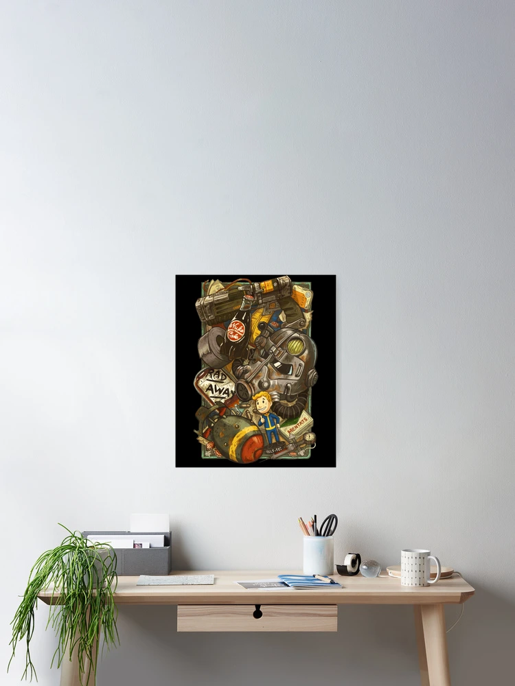 Thumbnail 2 of 3, Poster, Wasteland Cache Classic designed and sold by httpshahan.
