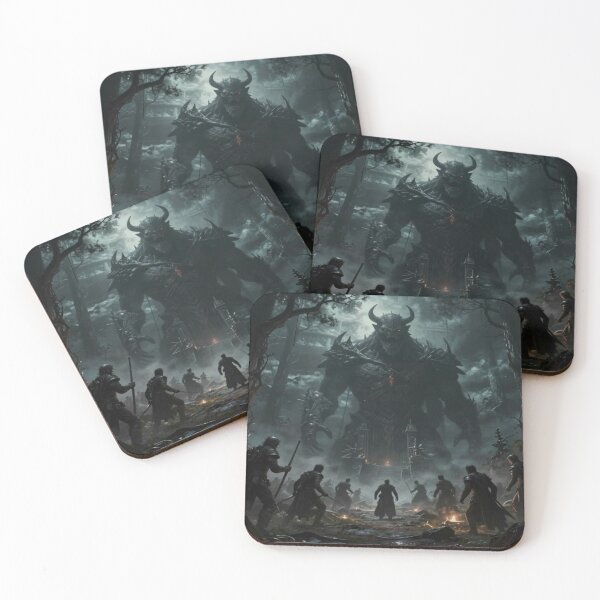 Item preview, Epic Knight Fantasy Art – Cinematic Battle Scenes in Mystic Light and Heroic Atmosphere designed and sold by FotoworldEdel.