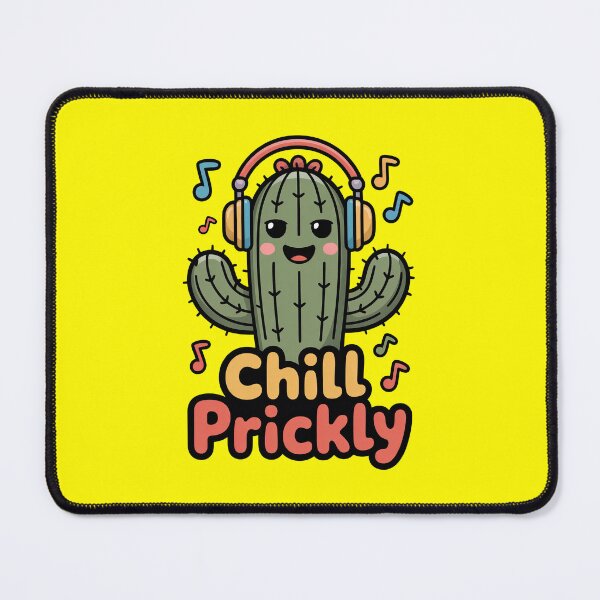 Item preview, Chill Prickly Cute Cactus With Headphones Sticker designed and sold by Enea Kelo.