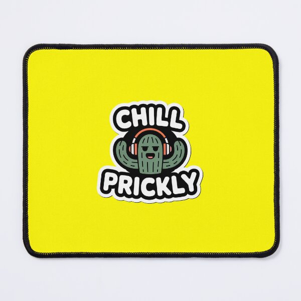 Item preview, Chill Prickly Cute Cactus With Headphones Sticker designed and sold by Enea Kelo.