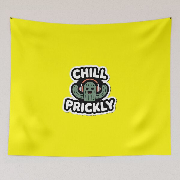 Item preview, Chill Prickly Cute Cactus With Headphones Sticker designed and sold by Enea Kelo.