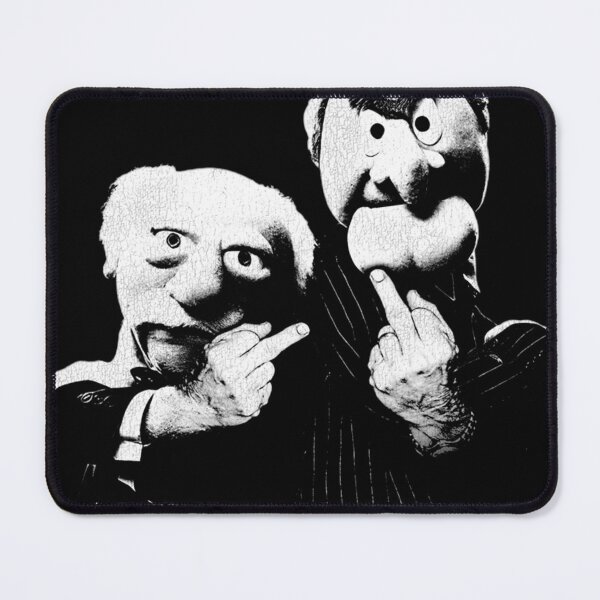 Item preview, Statler And Waldorf Middle Finger designed and sold by itikisaida.