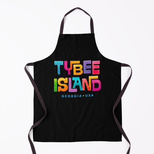 Item preview, Tybee Island Georgia Retro Typographic Design designed and sold by Futurebeachbum.