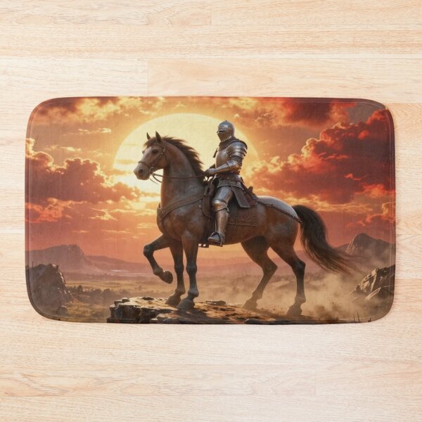 Item preview, Epic Knight Fantasy Art – Cinematic Battle Scenes in Mystic Light and Heroic Atmosphere designed and sold by FotoworldEdel.