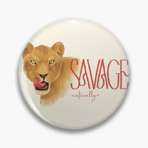 Item preview, Savage Naturally Lioness Wild Cat Illustration designed and sold by art-injoy.