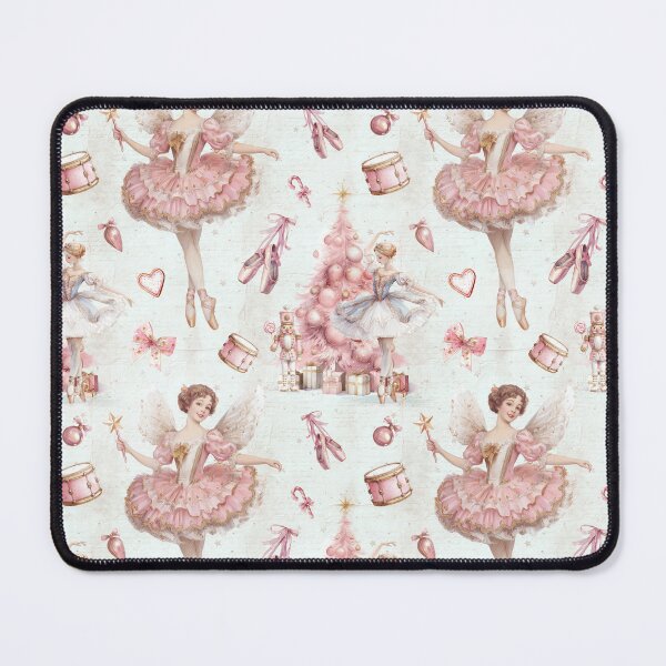 Item preview, Pink Nutcracker Christmas Pattern designed and sold by LouieVanille.