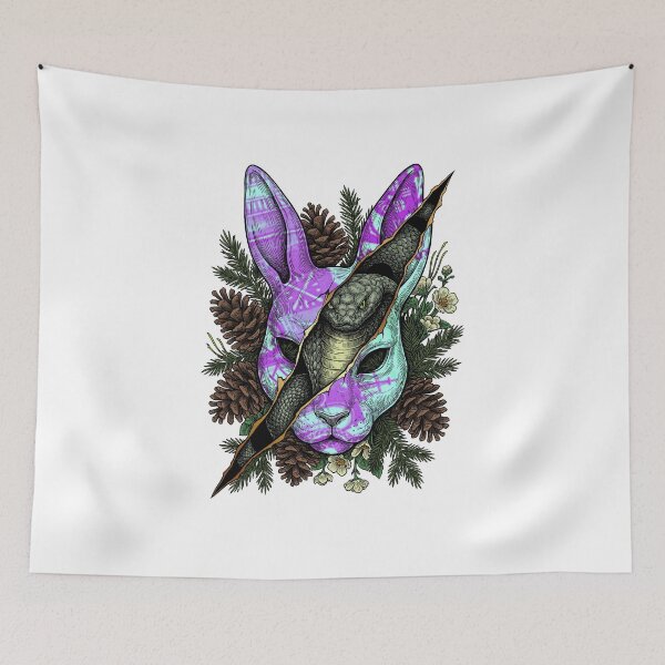 Item preview, A Cobra in a Rabbit mask designed and sold by krabbaraban.