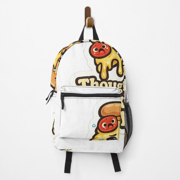 Item preview, My Thoughts Have Extra Toppings – Cute Overthinking Pizza designed and sold by Samuel	 Collings.