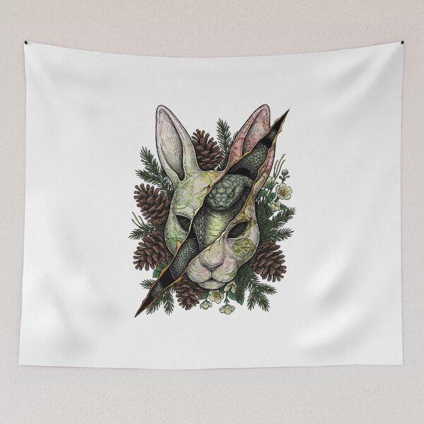 Item preview, Cobra in a Rabbit Mask designed and sold by krabbaraban.