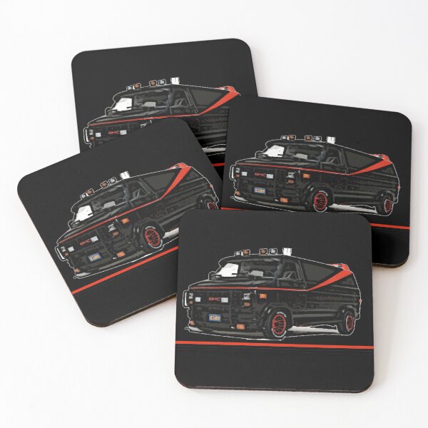 Item preview, The A-Team Van Print Stripes designed and sold by itikisaida.