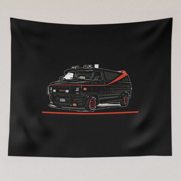 Item preview, The A-Team Van Print Stripes designed and sold by itikisaida.