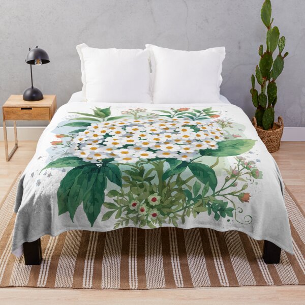 Item preview, Vibrant Matricaria Blooms: A Watercolor Botanical Symphony designed and sold by GreenBotanist.