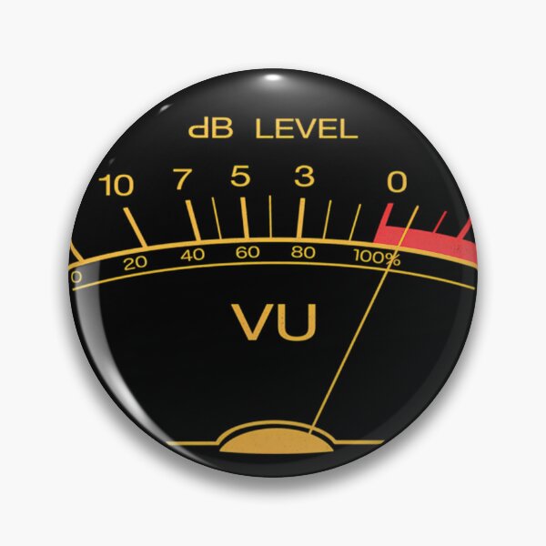 Item preview, Volume Vu Meter Vintage Audio Engineer Recording Studio Gear Head Musician Guitar Shirt Mug Sticker And More designed and sold by itikisaida.