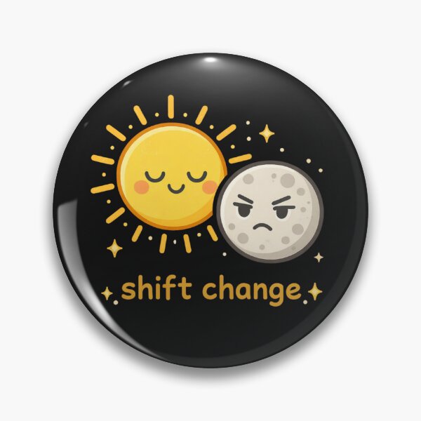 Item preview, Cute Sun and Moon Shift Change designed and sold by madebysiwa.