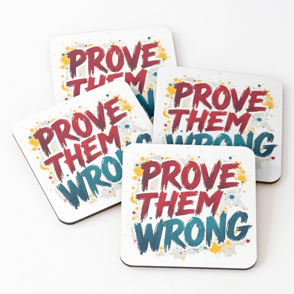 Item preview, Prove Them Wrong Graffiti Quote Shirt designed and sold by Artisty Design.