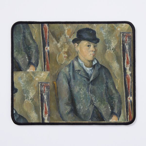 Item preview, The Artists Sonpaul by Paul Cézanne: Post Impressionist Portrait Print designed and sold by artofuniverse.