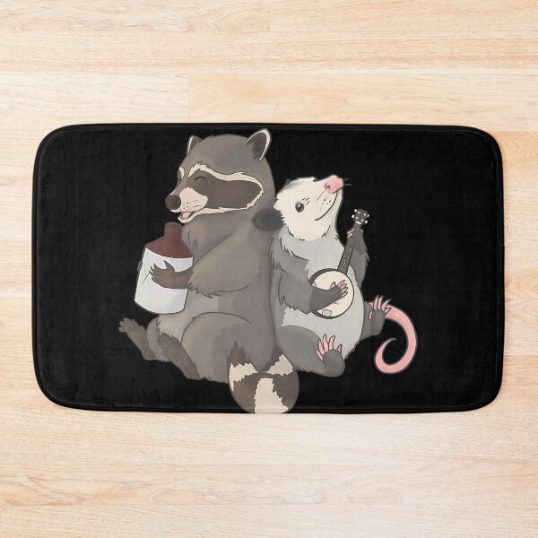 Item preview, Opossum And A Racoon Playing Instruments designed and sold by SnazzyBat.