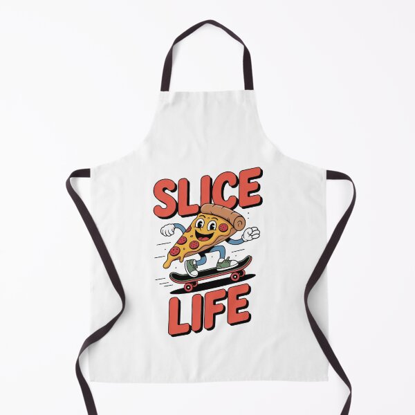Item preview, Slice Life Funny Pizza Skateboard Cartoon Sticker designed and sold by Enea Kelo.