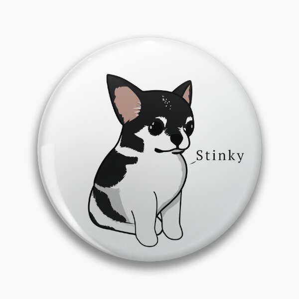 Item preview,  Stinky Chihuahua Black and White designed and sold by B25-Designs.