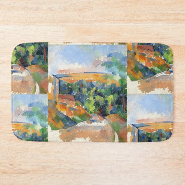 Item preview, The Bend in the Road by Paul Cézanne: Post Impressionist Landscape Poster designed and sold by artofuniverse.