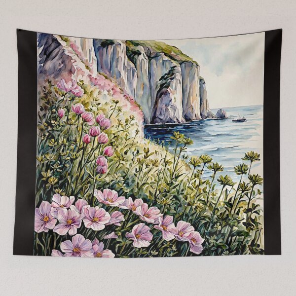 Item preview, Gibraltar Campion – Rare Botanical Art Prints #8 designed and sold by Helios Be. Lavsh.