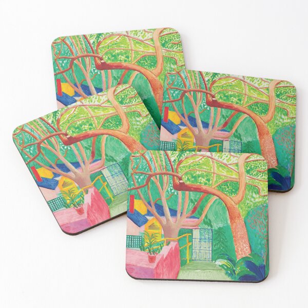 Item preview, David Hockney - David Hockney - David Hockney (125) - Vibrant California Pool – Pop Art Print Inspired by David Hockney designed and sold by KirstenShShop.