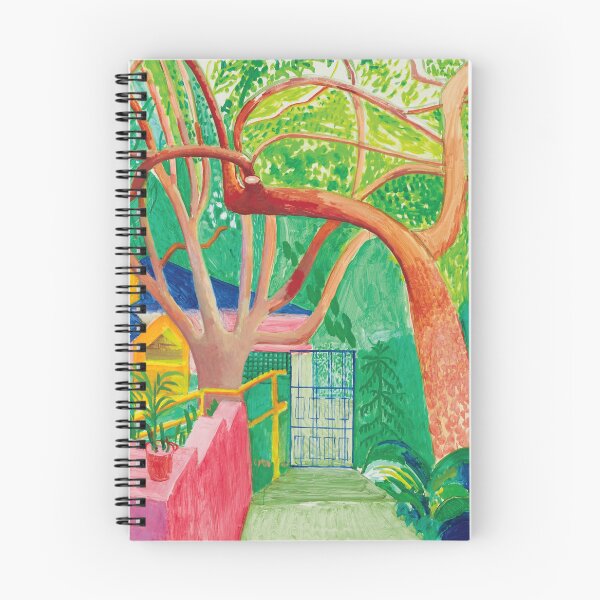 Item preview, David Hockney - David Hockney - David Hockney (125) - Vibrant California Pool – Pop Art Print Inspired by David Hockney designed and sold by KirstenShShop.