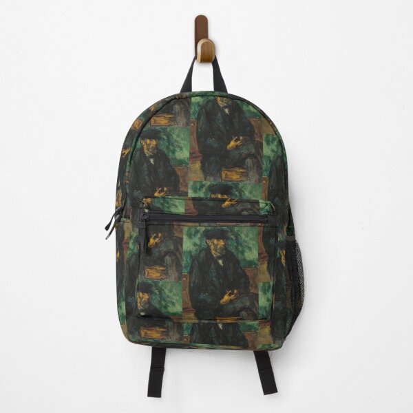 Item preview, The Gardener Vallier by Paul Cézanne: Moody Post Impressionist Portrait Poster designed and sold by artofuniverse.