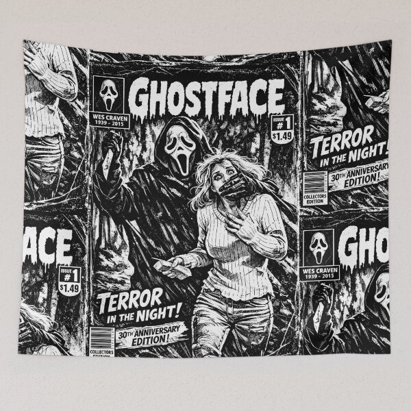 Item preview, SCREAM GHOSTFACE 30TH ANNIVERSARY COMIC COVER 1996 designed and sold by Campbell0395.