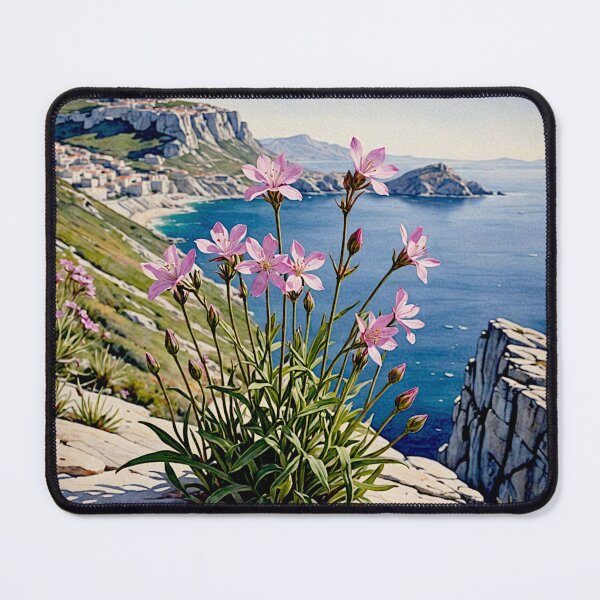 Item preview, Gibraltar Campion – Rare Botanical Art Prints #10 designed and sold by Helios Be. Lavsh.