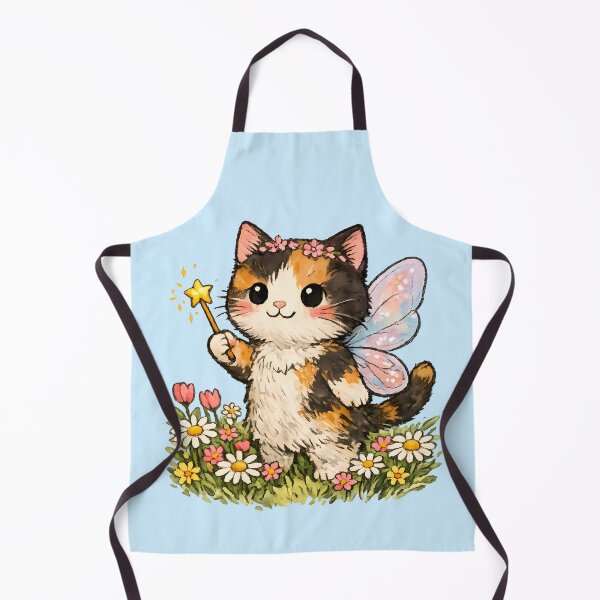 Item preview, "She was a Fairy" Calico Cat designed and sold by SpacedOutRITZ.