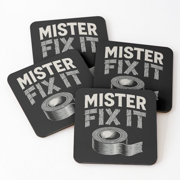 Item preview, Mister Fix It – Funny Handyman Duct Tape Shirt | DIY Dad Repair Humor designed and sold by Cree8if.