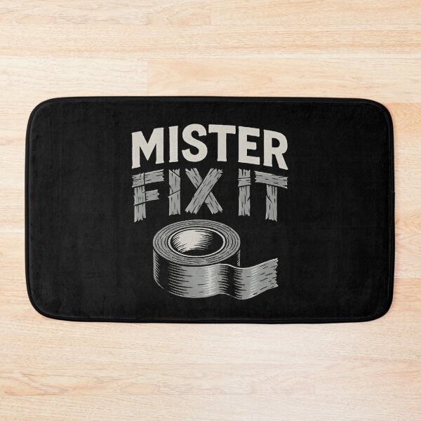 Item preview, Mister Fix It – Funny Handyman Duct Tape Shirt | DIY Dad Repair Humor designed and sold by Cree8if.